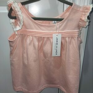 Janie And jack ruffled sleeve top